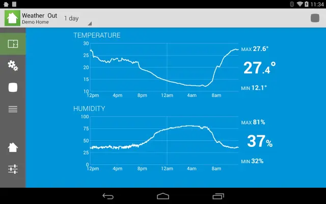 Archos Smart Home android App screenshot 2