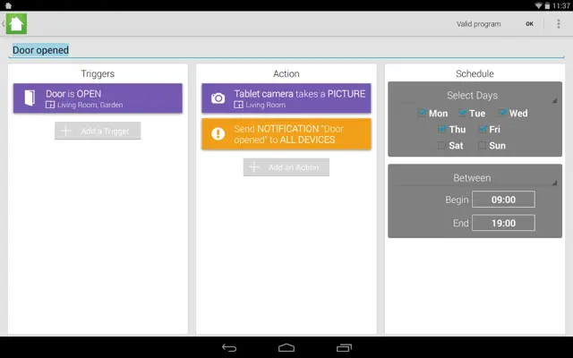 Archos Smart Home android App screenshot 7